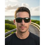 Lentes de Sol Mormaii Joaca 4 Negro Opaco Polarizado