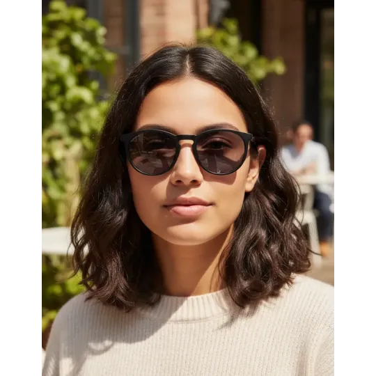 Lentes de Sol Rusty Xold Negro Brillo Polarizado