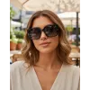 Anteojos de sol Vulk Wars Fly Sblk drt03 Negro Brillo Polarizado