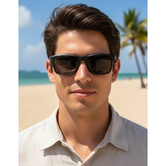 Anteojos de sol Reef 155 Ali 24 Negro Opaco