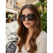 Lentes Anteojos de sol Valeria Mazza 6222 2 Negro