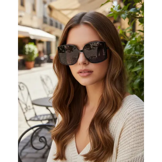 Lentes Anteojos de sol Valeria Mazza 6222 2 Negro