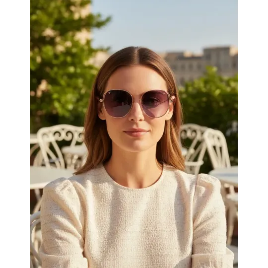 Anteojos de sol Valeria Mazza 7419 2 Dorado