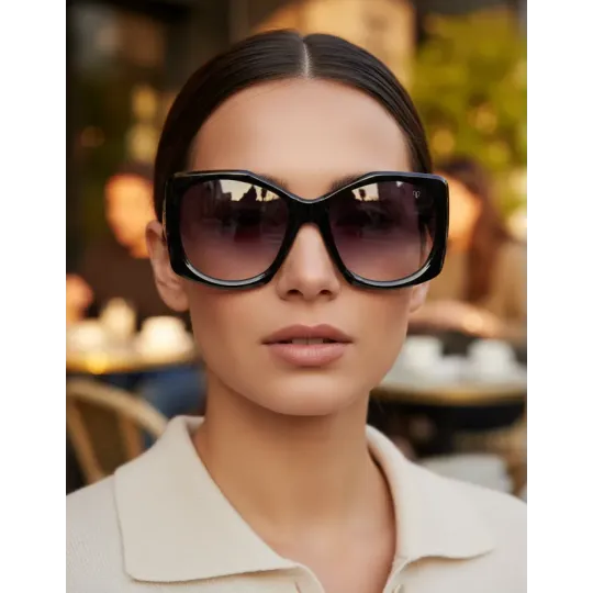 Anteojos de sol Valeria Mazza 6242 5 Negro