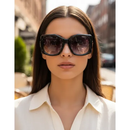 Anteojos de sol Valeria Mazza 6242 5 Negro