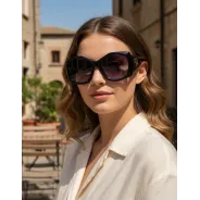 Anteojos de sol Valeria Mazza 6242 5 Negro