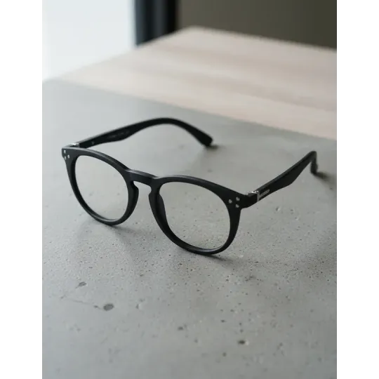 Armazon y Anteojos Rusty Blinded Negro Opaco Mblk