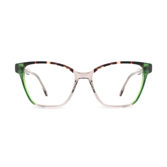 Anteojos Rusty Feiled c1 Verde acetato | Óptica Paesani
