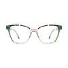 Anteojos Rusty Feiled c1 Verde acetato | Óptica Paesani