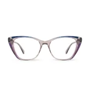 Anteojos Rusty Rolle c3 gris azul acetato | Óptica Paesani