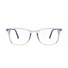 Armazon y Anteojos Vulk Single L grey Gris transparente