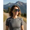 Gafas Anteojos de sol Orbital Zero lentes Espejado Azul