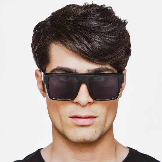 Anteojos de sol Orbital Eivissa Negro Opaco lentes gafas grandes