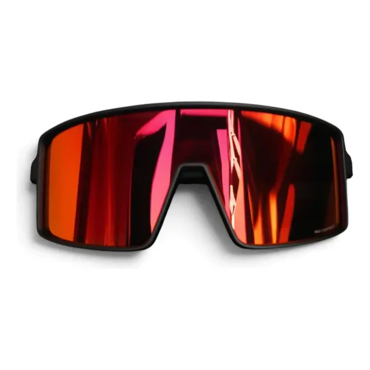 Anteojos Lentes de Sol Rusty Ranks 2 Lente gris espejado rojo