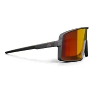 Anteojos Lentes de Sol Rusty Ranks 2 Lente gris espejado rojo