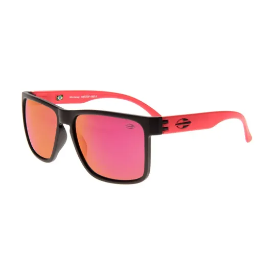 Lentes de Sol Mormaii Monterrey Espejado Rojo