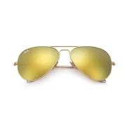 Comprar Anteojos Ray Ban 3025 Aviator Espejado Dorado