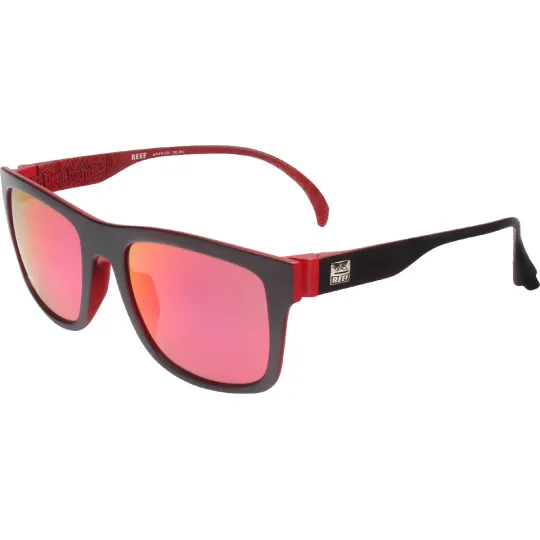 Anteojos de sol Reef Deckhand Espejado Rojo