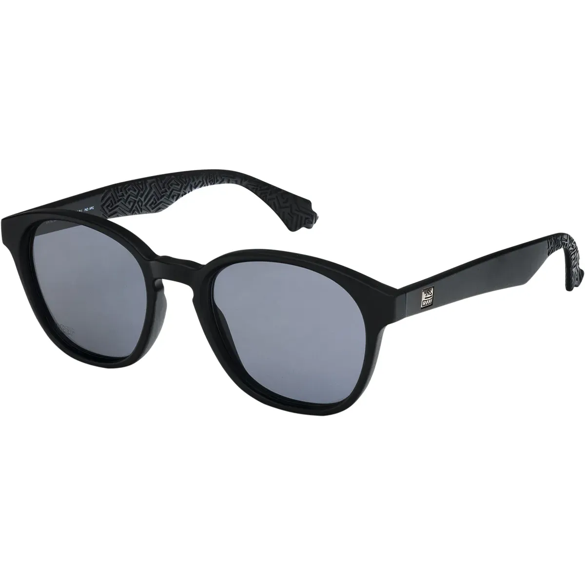 Anteojos de sol Reef Manly negro opaco Polarizado